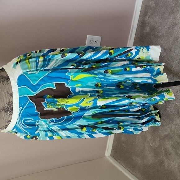 Bebe long skirt, multicolor, size M - Picture 4 of 6